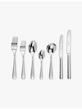 Arthur Price Pisa 42-piece stainless steel cutlery set, UK version