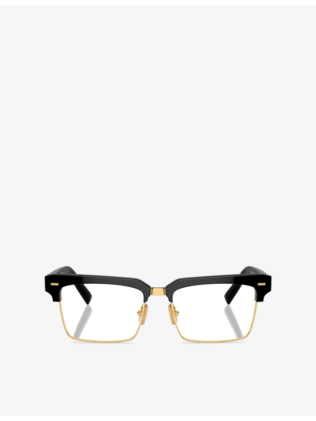 Miu Miu rectangular metal optical glasses, imported from the UK