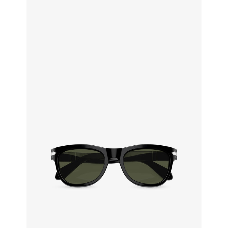Persol pillow-shape acetate sunglasses lens width 54mm - British product