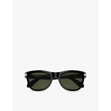 Persol pillow-shape acetate sunglasses lens width 54mm - British product