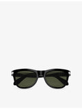 Persol pillow-shape acetate sunglasses lens width 54mm - British product
