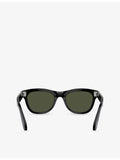 Persol pillow-shape acetate sunglasses lens width 54mm - British product