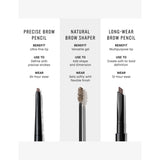 Bobbi Brown Precise brow pencil 0.6g, imported from the UK