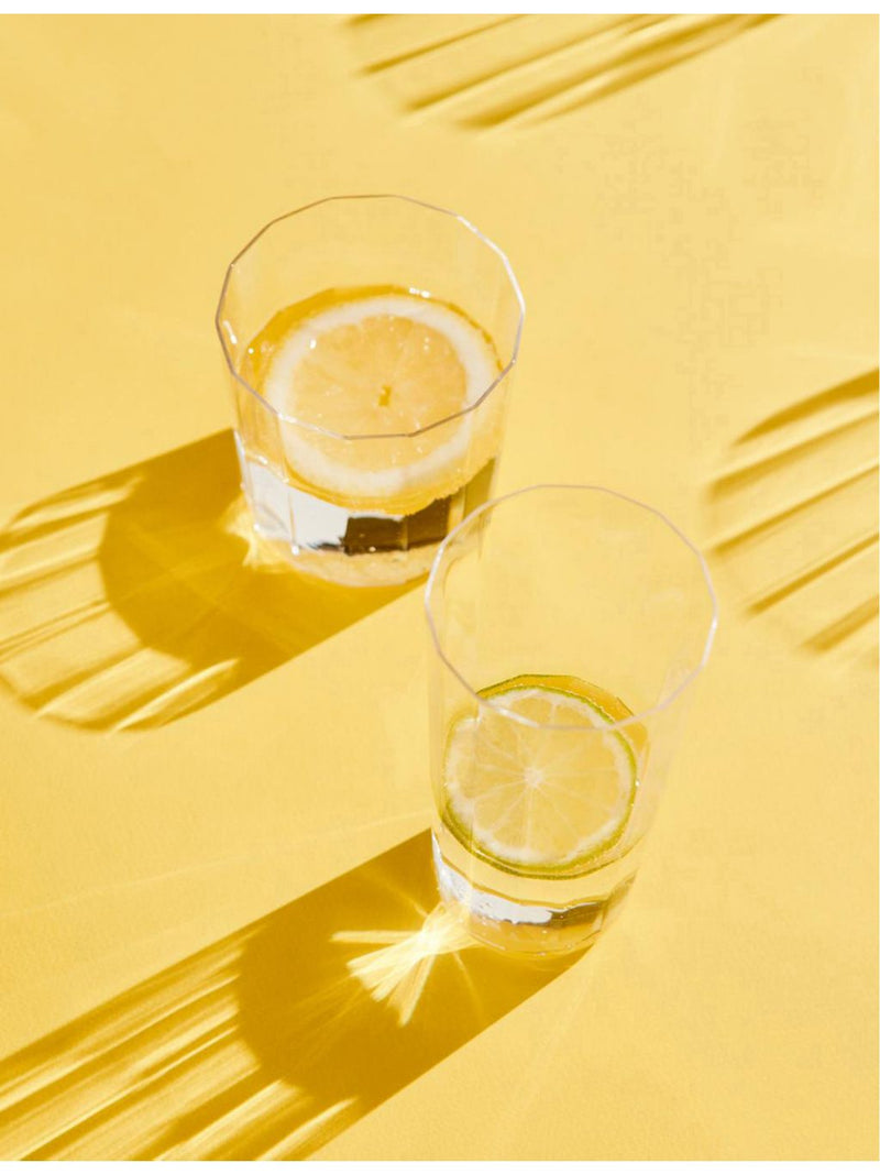 HAY Angle Faceted drinking glass 7.5cm - British product