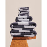 HAY check pattern cotton hand towel 50x100cm, imported from the UK
