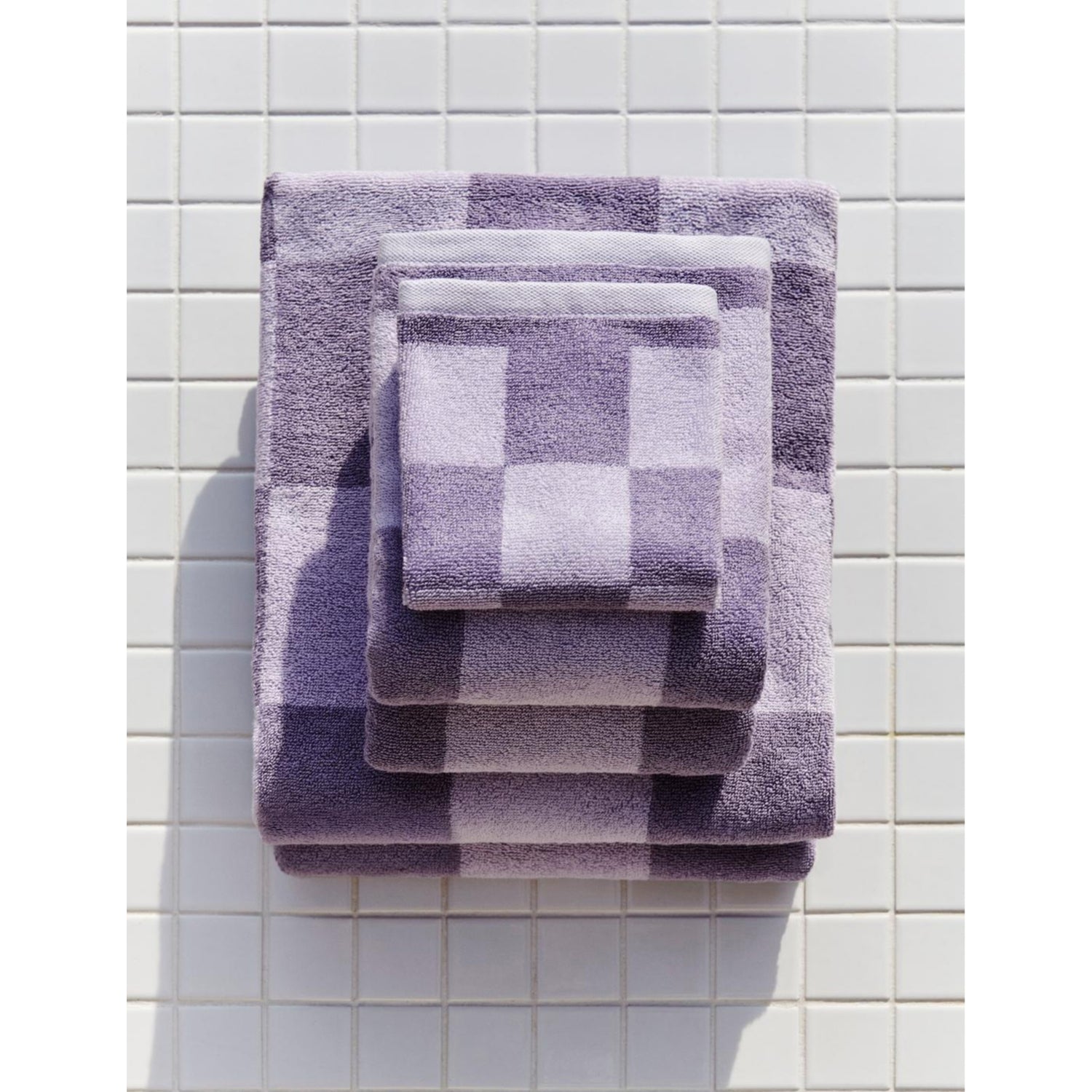 HAY wash cloth check pattern 30x30cm (British brand)