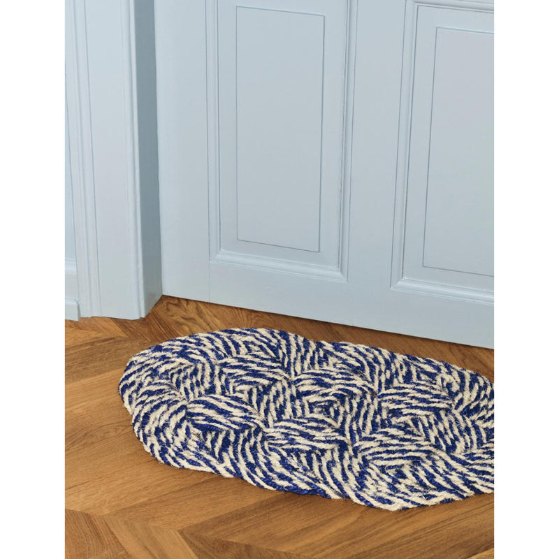 HAY striped natural coir doormat 80x40cm (British brand)