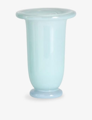 HAY Empire glass vase 21cm muted tone - British product