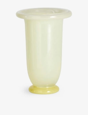 HAY Empire glass vase 21cm muted tone - British product