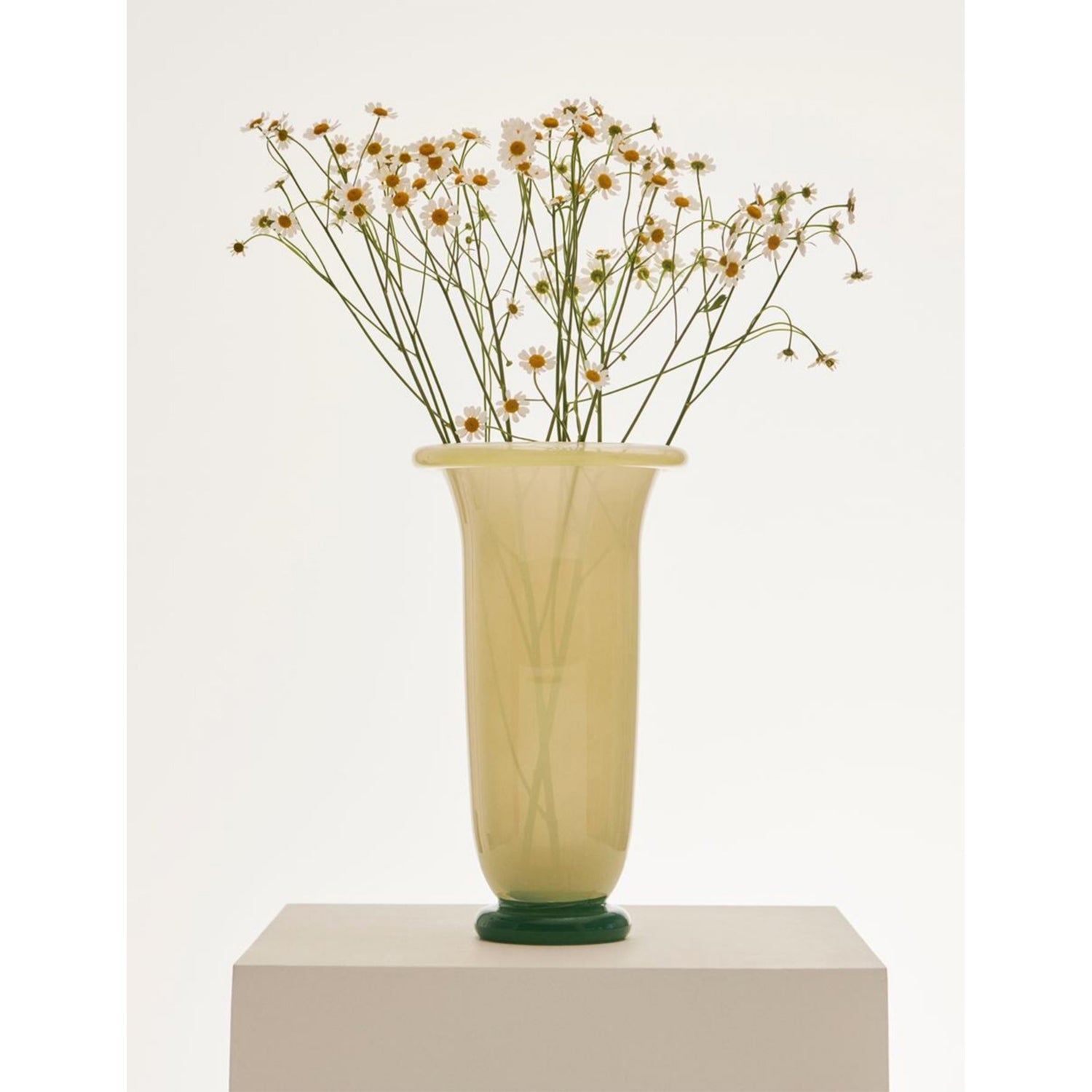 HAY Empire Large glass vase 25cm, imported from the UK