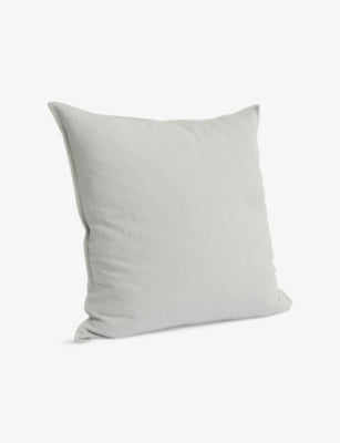 HAY square cotton linen cushion 60cm, UK version
