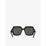 Gucci square-frame acetate sunglasses (British brand)