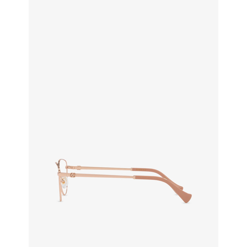 Gucci cat-eye optical glasses metal, UK version