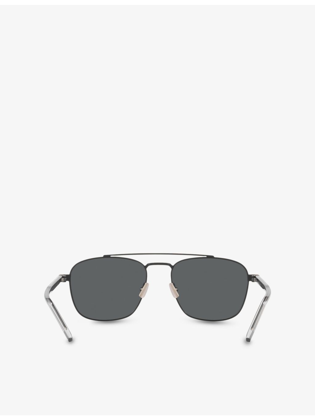 Saint Laurent pilot-frame metal sunglasses with silver-toned hardware (British brand)