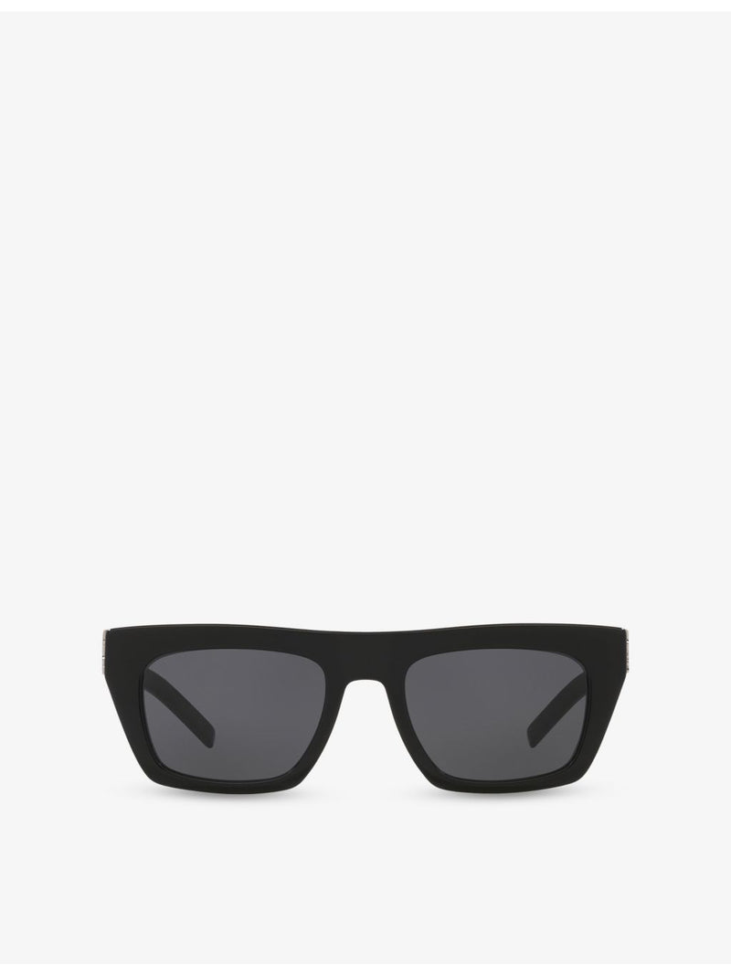 Saint Laurent acetate rectangle sunglasses SL M131, imported from the UK