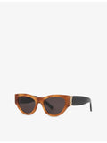Saint Laurent SL M94 cat-eye acetate sunglasses tortoiseshell, UK version