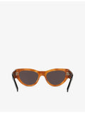 Saint Laurent SL M94 cat-eye acetate sunglasses tortoiseshell, UK version
