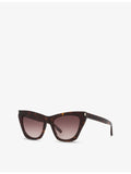 Saint Laurent SL 214 Kate cat-eye acetate sunglasses - British product