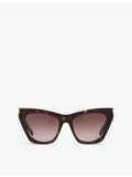 Saint Laurent SL 214 Kate cat-eye acetate sunglasses - British product