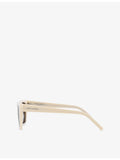 Saint Laurent SL 276 Mica cat eye acetate sunglasses (British brand)