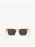 Saint Laurent SL 276 Mica cat eye acetate sunglasses (British brand)