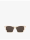 Saint Laurent SL 276 Mica cat eye acetate sunglasses (British brand)