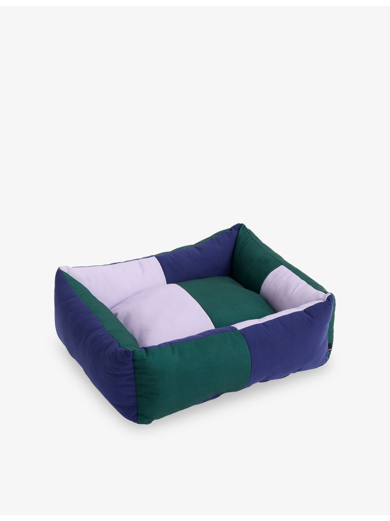 HAY colour-block woven dog bed small, imported from the UK