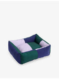 HAY colour-block woven dog bed small, imported from the UK