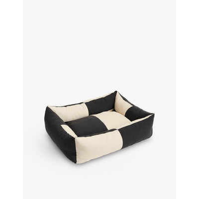 selfridges HAY Colour-Block Woven Large Dog Bed- Buy online at McGrocer