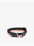 HAY stripe flat woven dog collar 45cm, imported from the UK