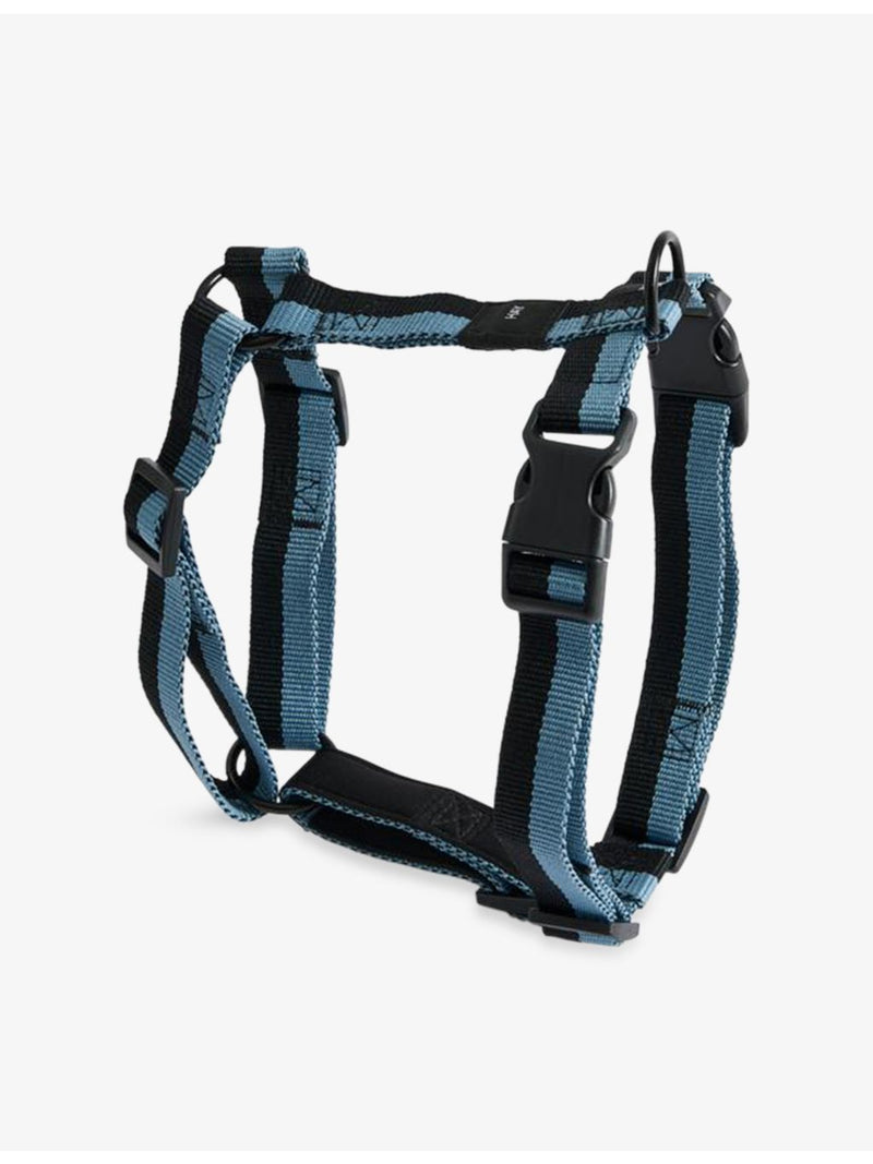 HAY striped woven medium dog harness, imported from the UK