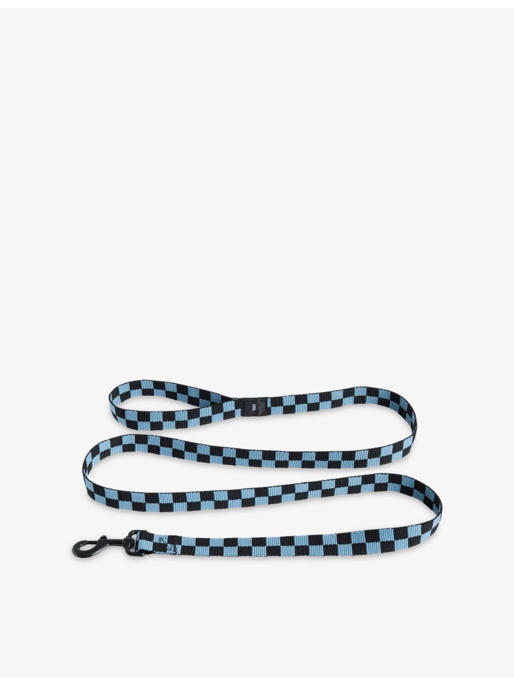 HAY checked woven dog leash 160cm, imported from the UK