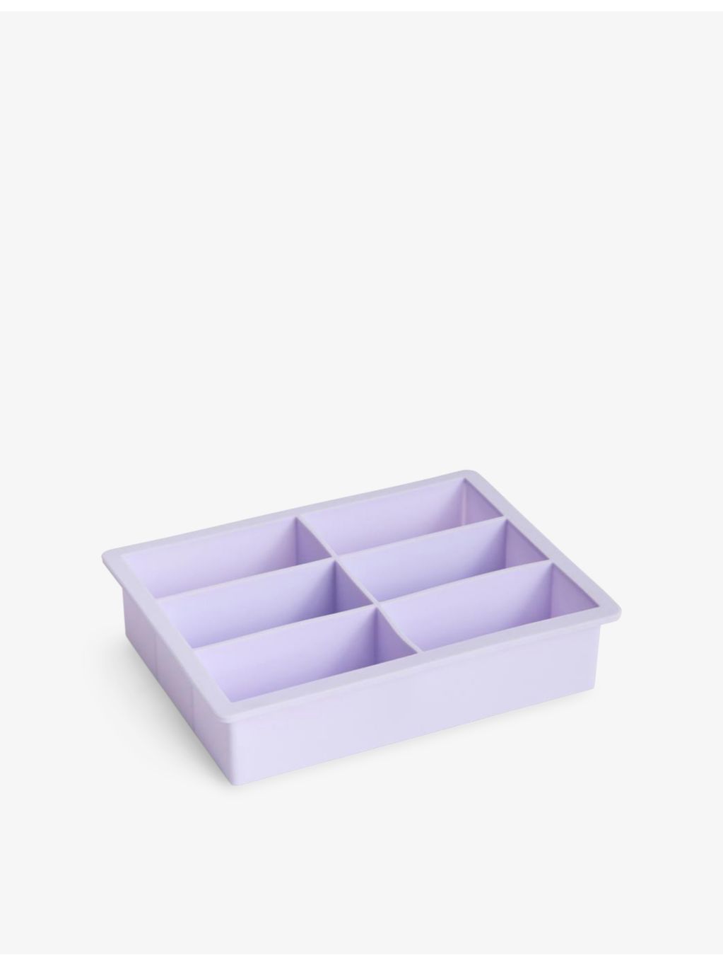 HAY rectangle six-slot XXL ice cube tray - British product