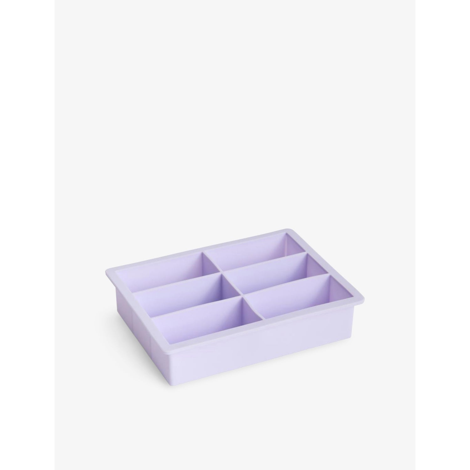 HAY rectangle six-slot XXL ice cube tray - British product