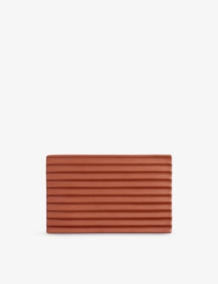 Loewe terracotta soap dish with ridged base, UK version