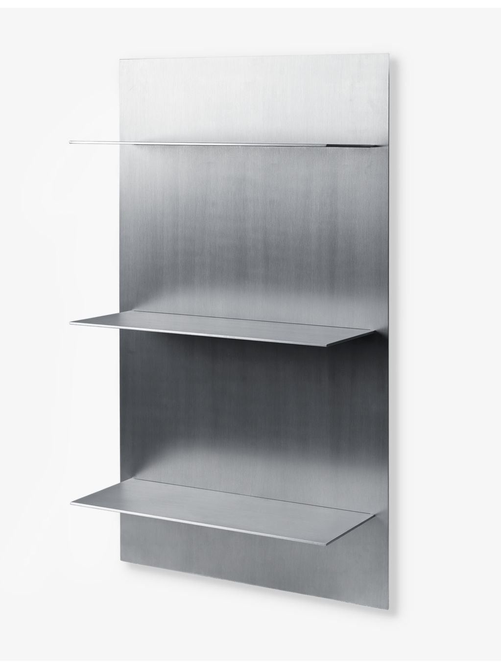 ferm LIVING Lager Triple aluminium wall shelf, UK version