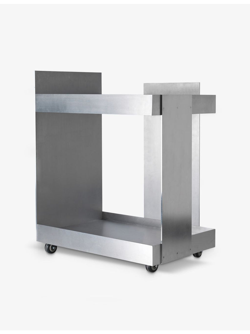 ferm LIVING larger aluminium trolley, imported from the UK