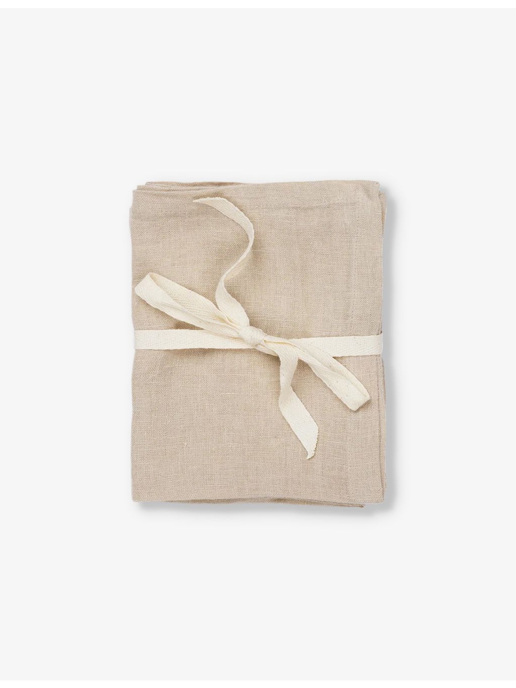 ferm LIVING square washed-linen napkins set of two (British brand)