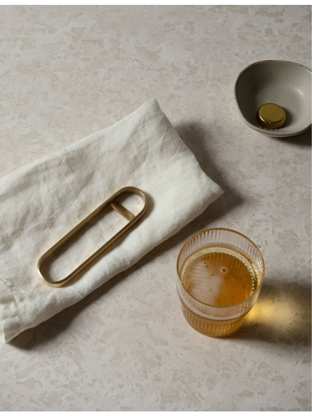 ferm LIVING square washed-linen napkins set of two (British brand)