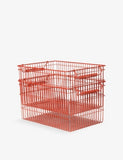 ferm LIVING Cala Stackable Metal Baskets Set of Two