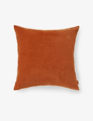ferm LIVING cotton and linen square cushion 50cm (British brand)