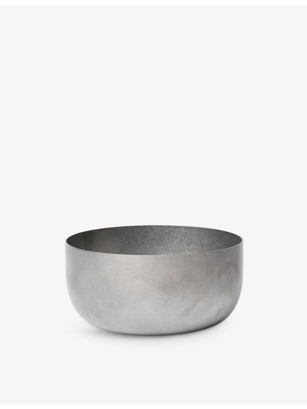 ferm LIVING stainless steel bowl with tumbled texture 12.5cm - British product