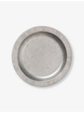 ferm LIVING tumbled stainless steel plate 20cm (British brand)