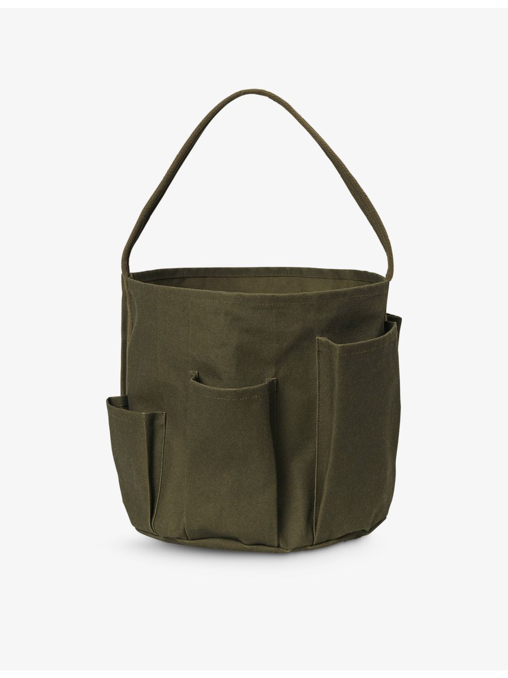 ferm LIVING Bark cotton garden bucket bag 27cm (British brand)