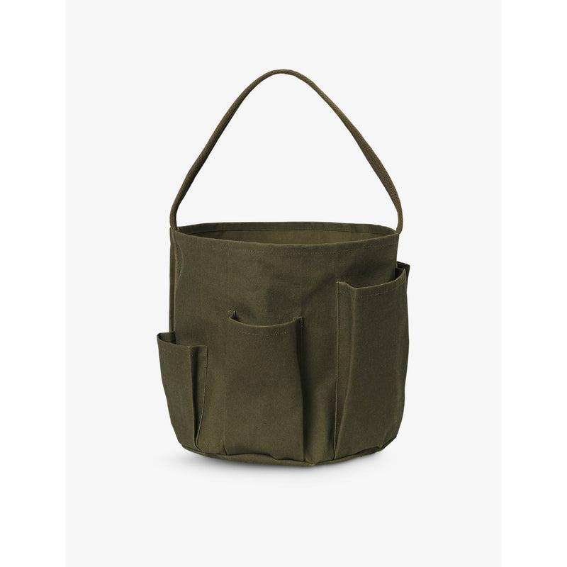 ferm LIVING Bark cotton garden bucket bag 27cm (British brand)