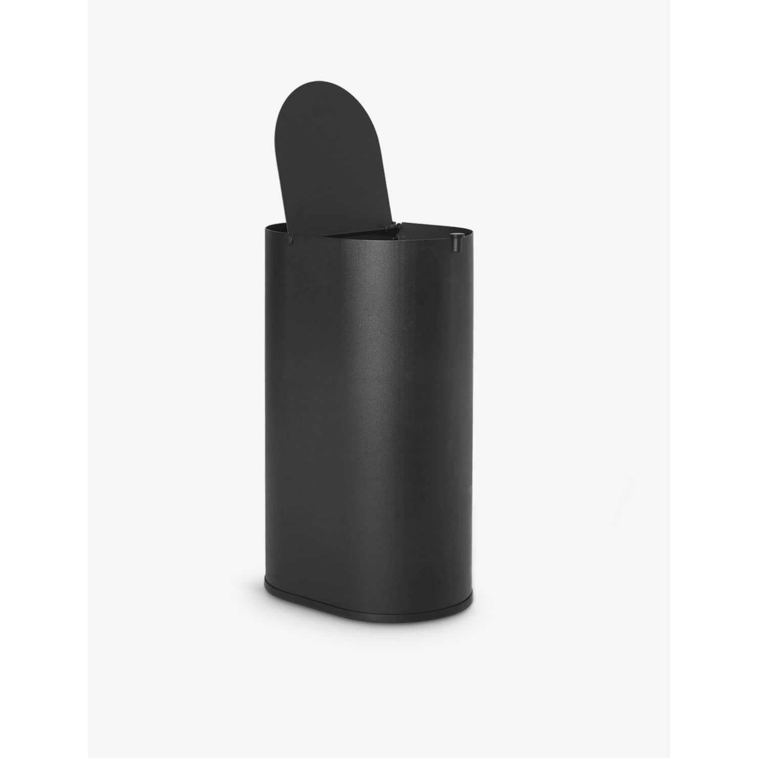 ferm LIVING Enkel small carbon-steel bin, imported from the UK