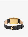 Heaven Mayhem gold-plated leather quartz watch - British product