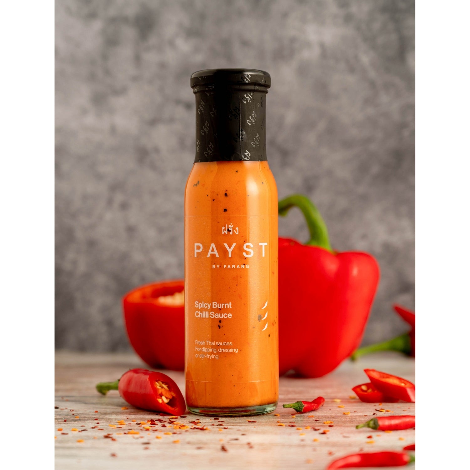 Payst spicy burnt chilli sauce 250ml (British brand)