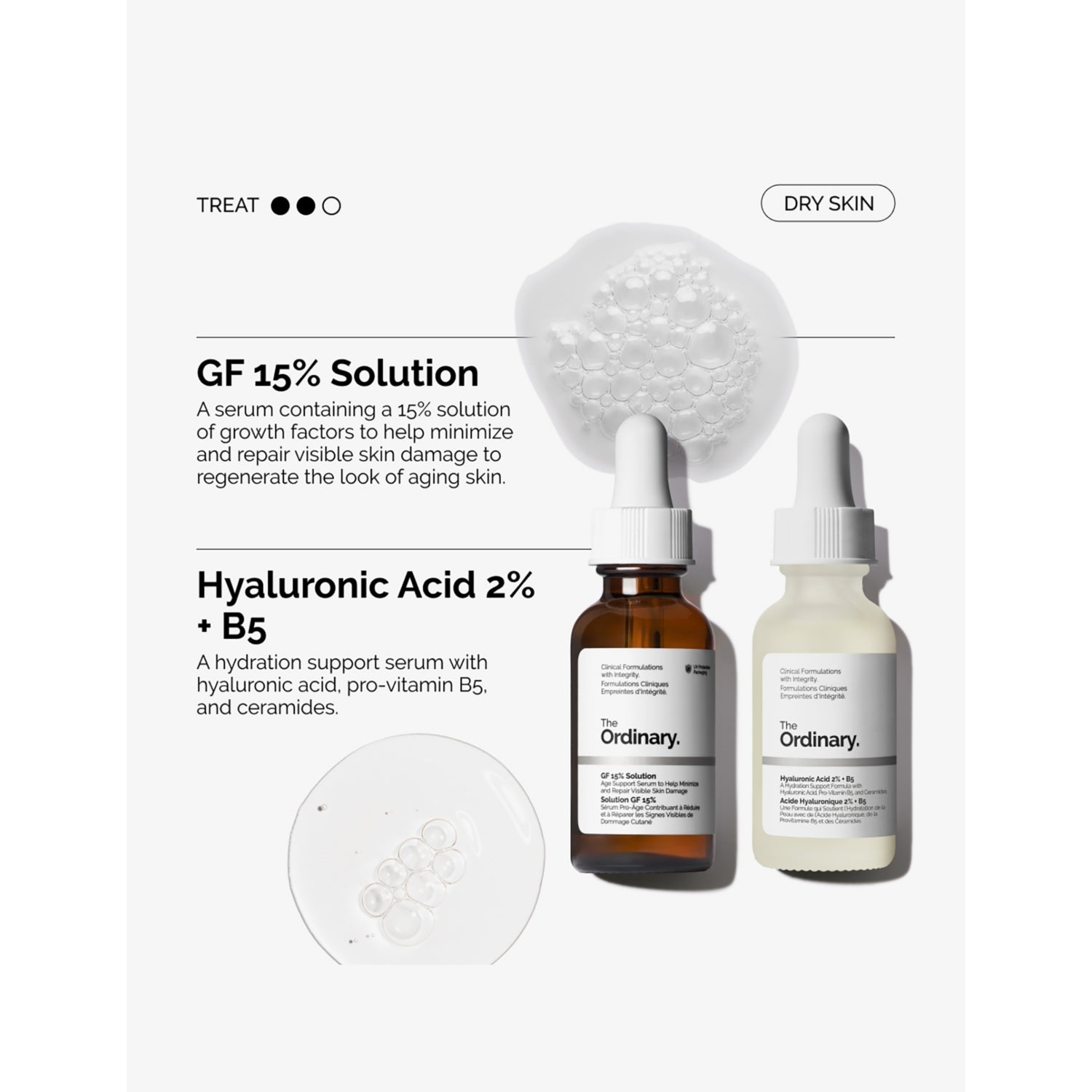 The Ordinary GF 15% Solution 30ml serum, imported from the UK