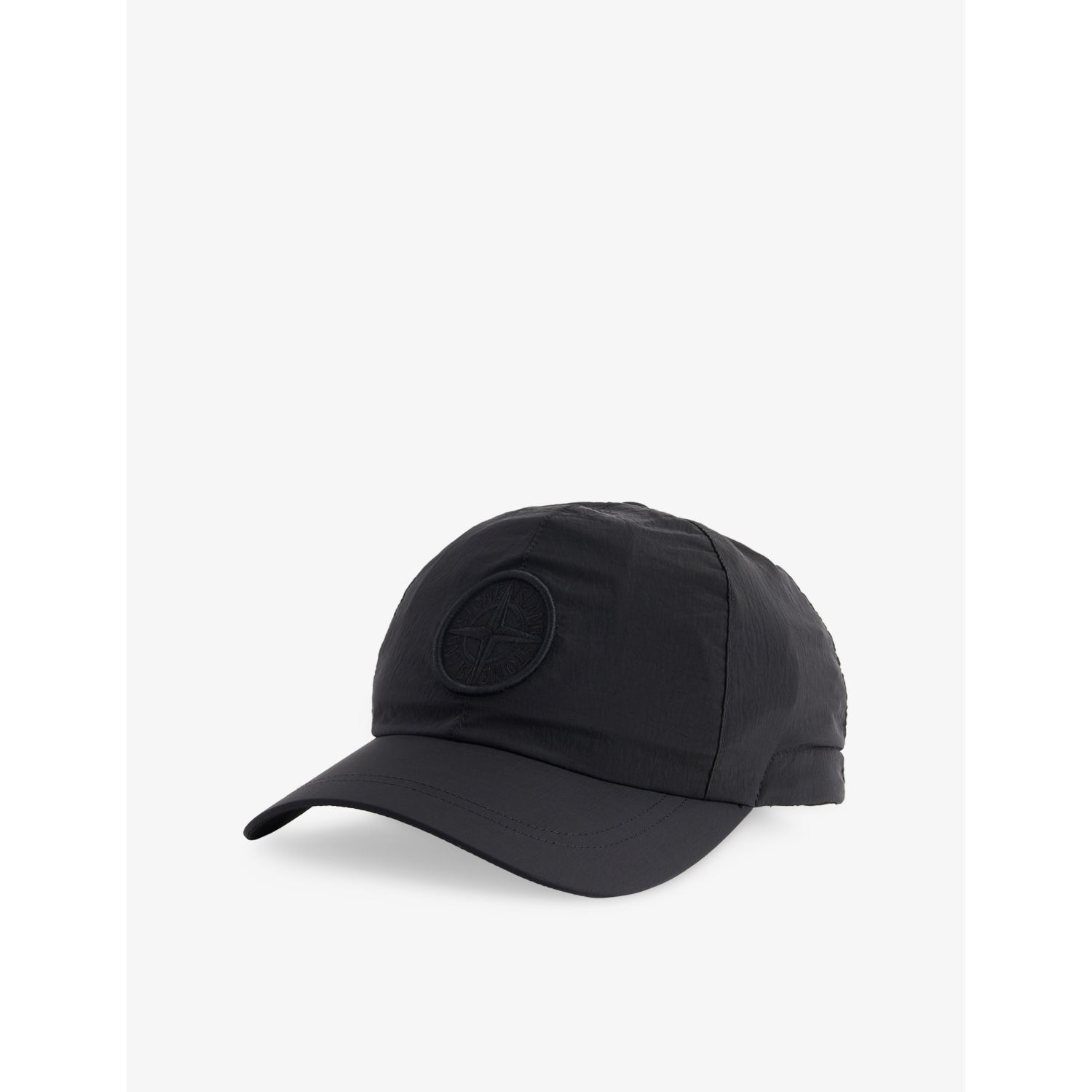 Compass embroidered-patch shell baseball cap - M